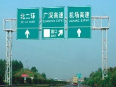交通龙门架标志杆