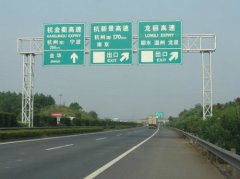 交通龙门架标志杆