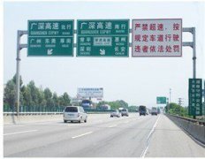 交通龙门架标志杆